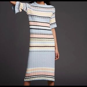 Anthropologie Maeve Roberta Midi Sweater Dress